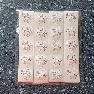Thank You Shipping Stickers 50 New